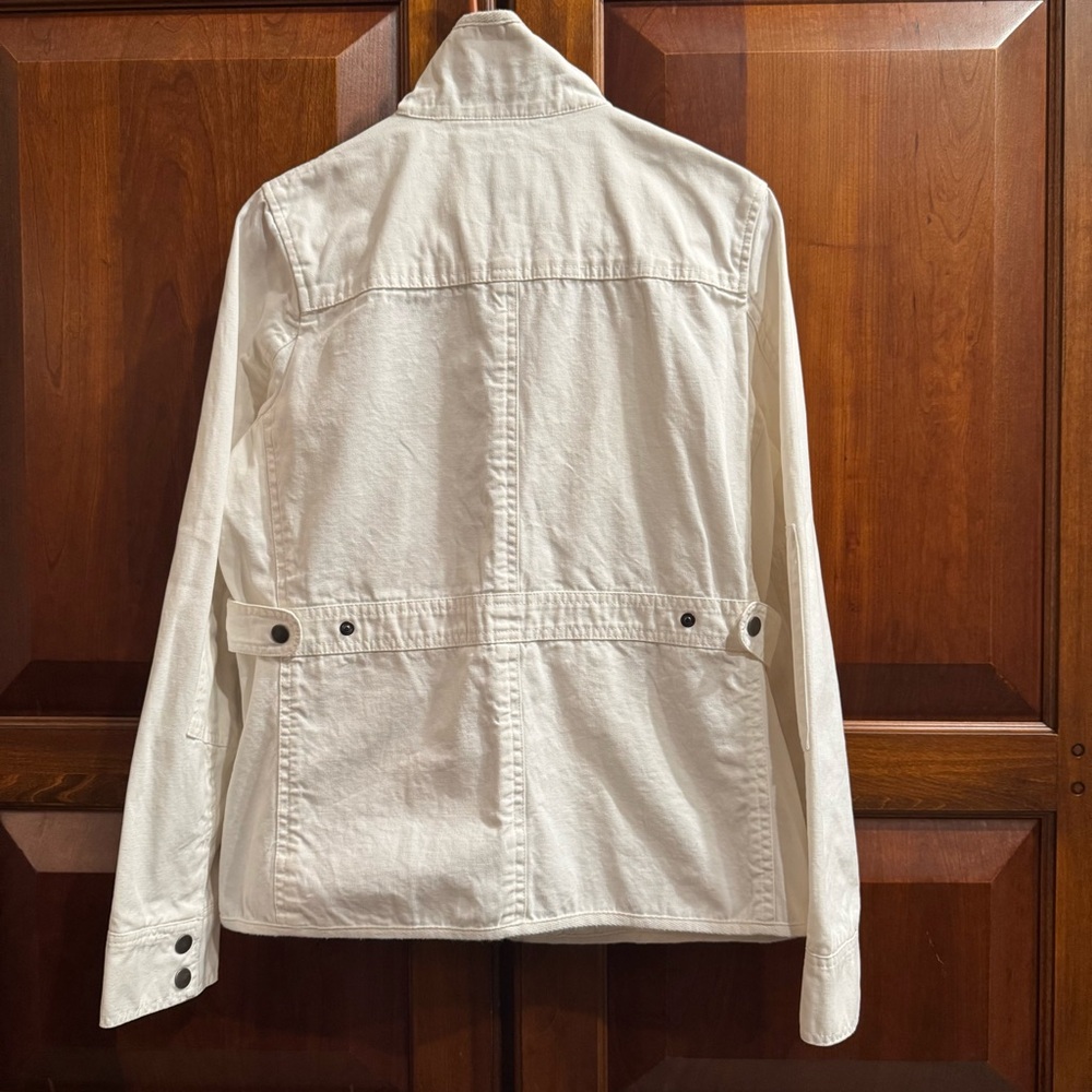 KUT from the Kloth White‎ Jean Utility Jacket Size M - Picture 4 of 15